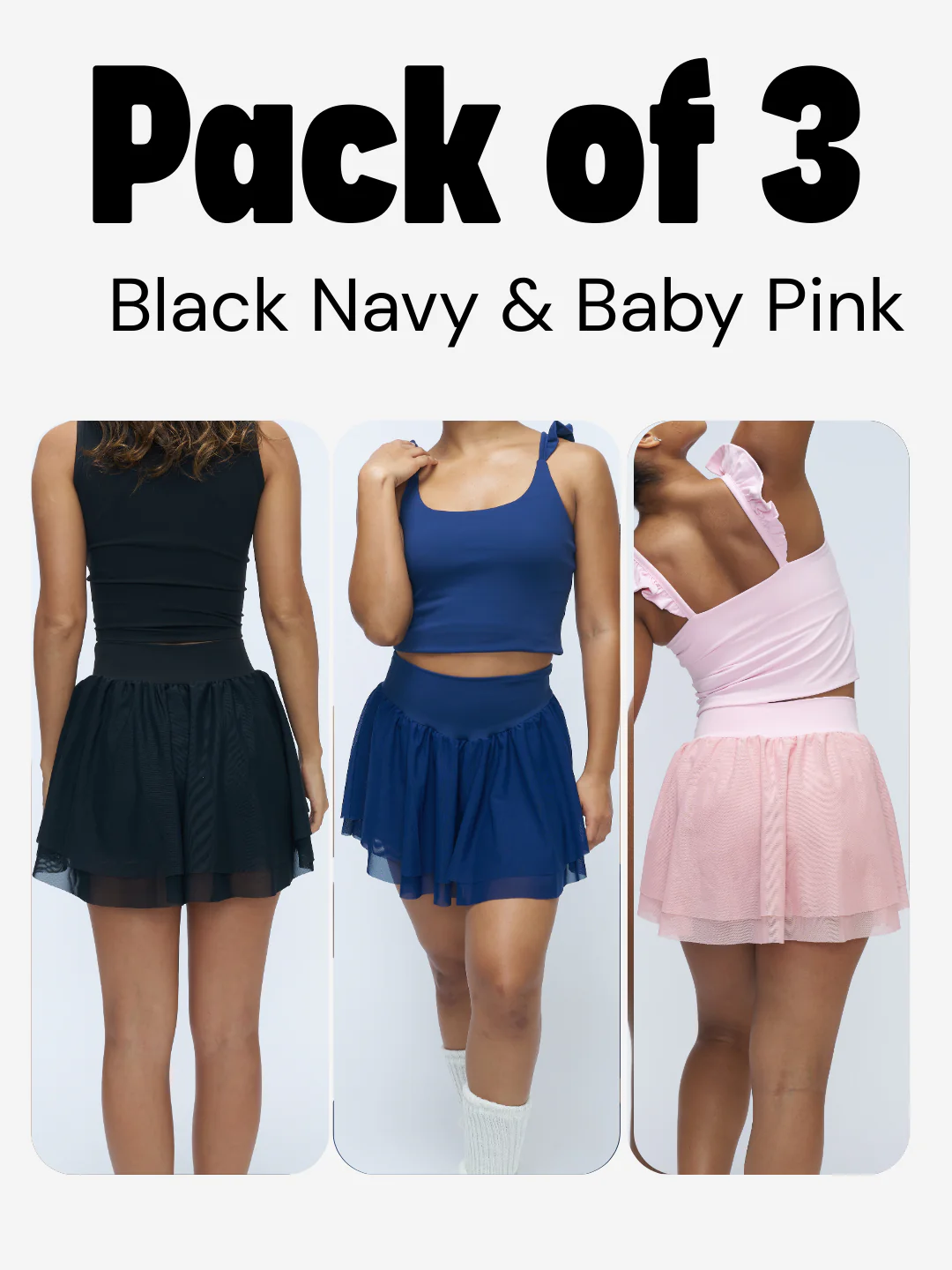 Stretchie™ Mesh Skort - Image 50