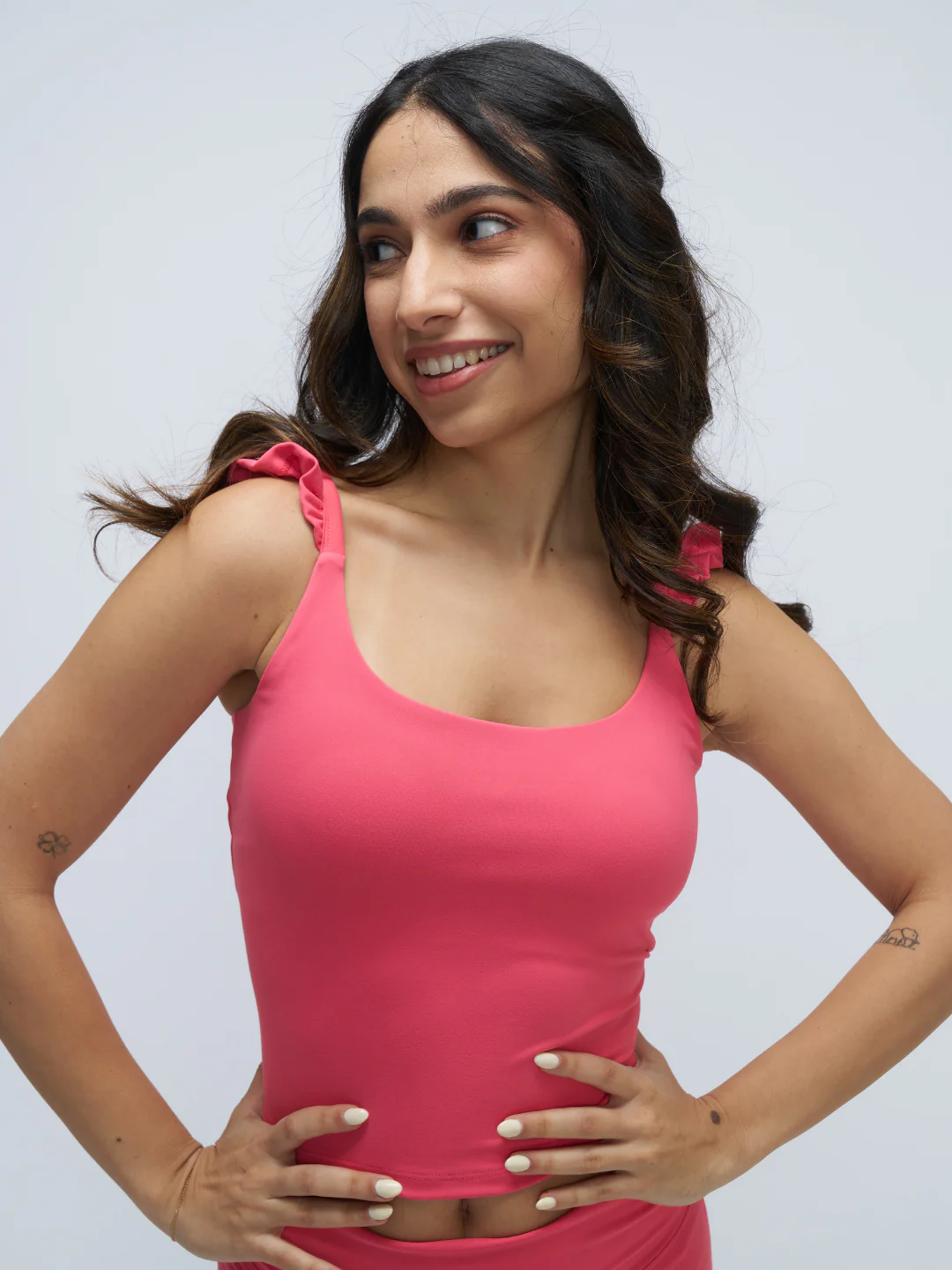 Stretchie™ Frill Tank + Built-In Bra - Image 22
