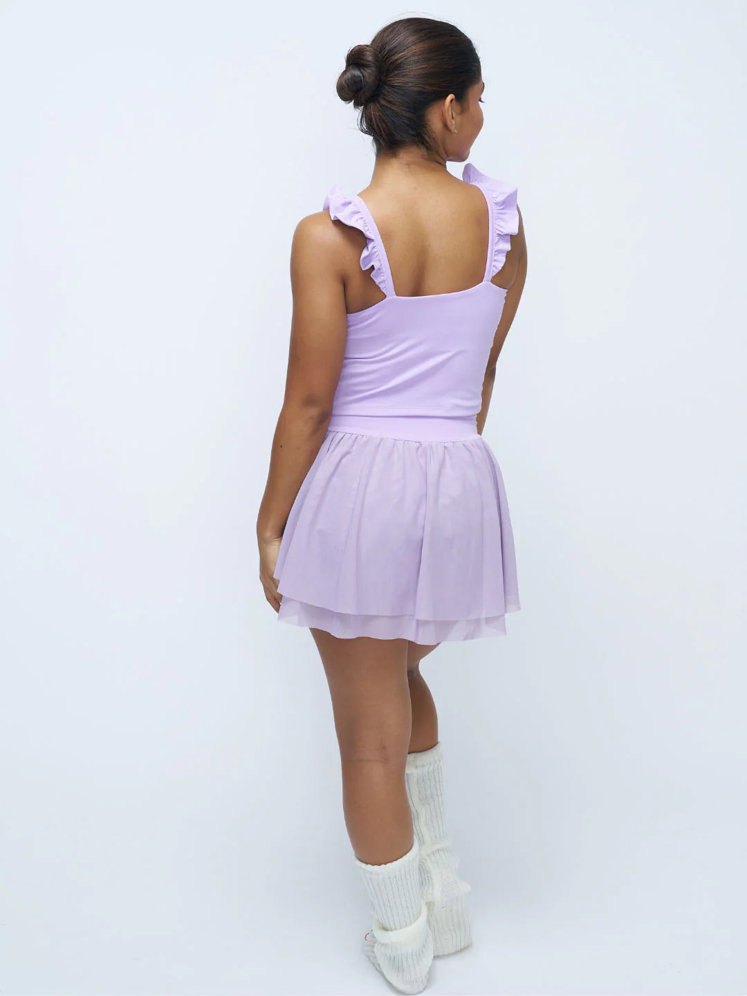 Stretchie™ Frill Tank + Built-In Bra - Image 4