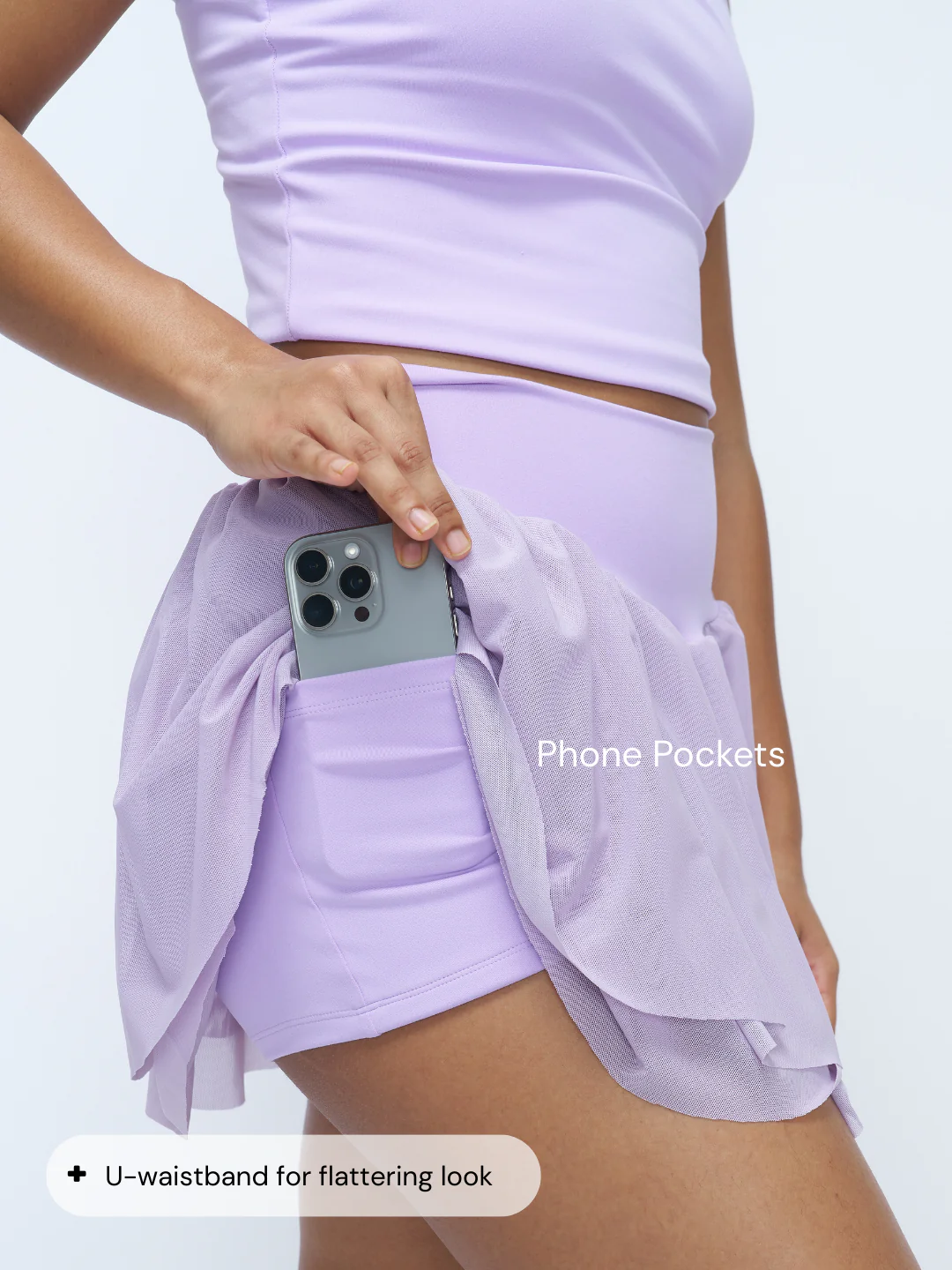 Stretchie™ Mesh Skort - Image 40