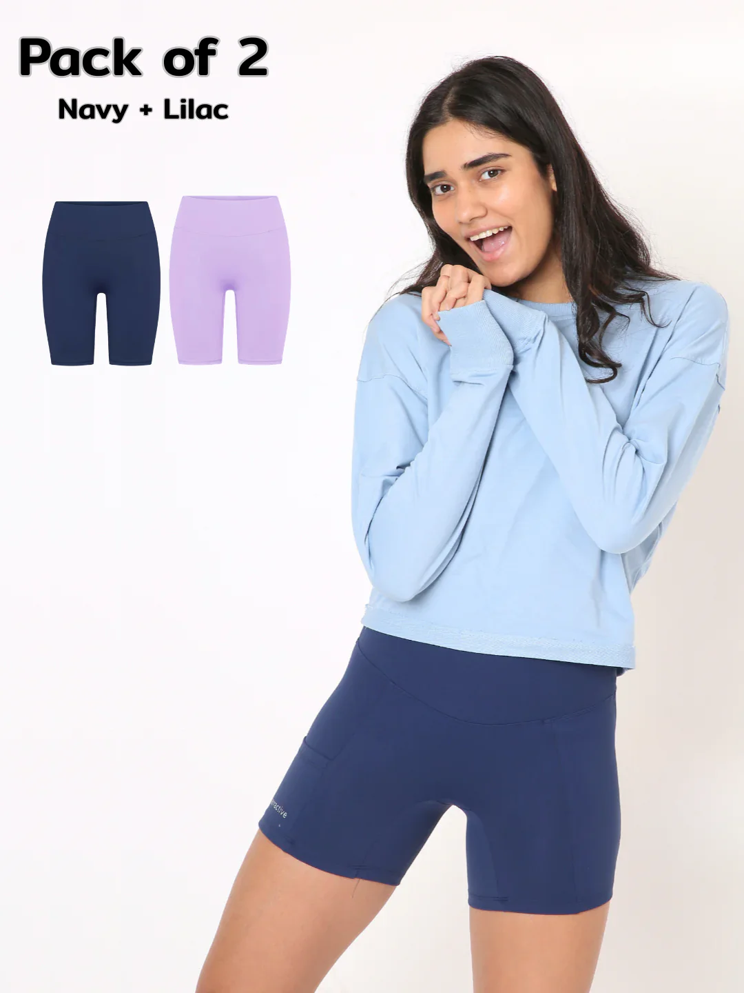 Stretchie™ Biker Shorts - Image 107