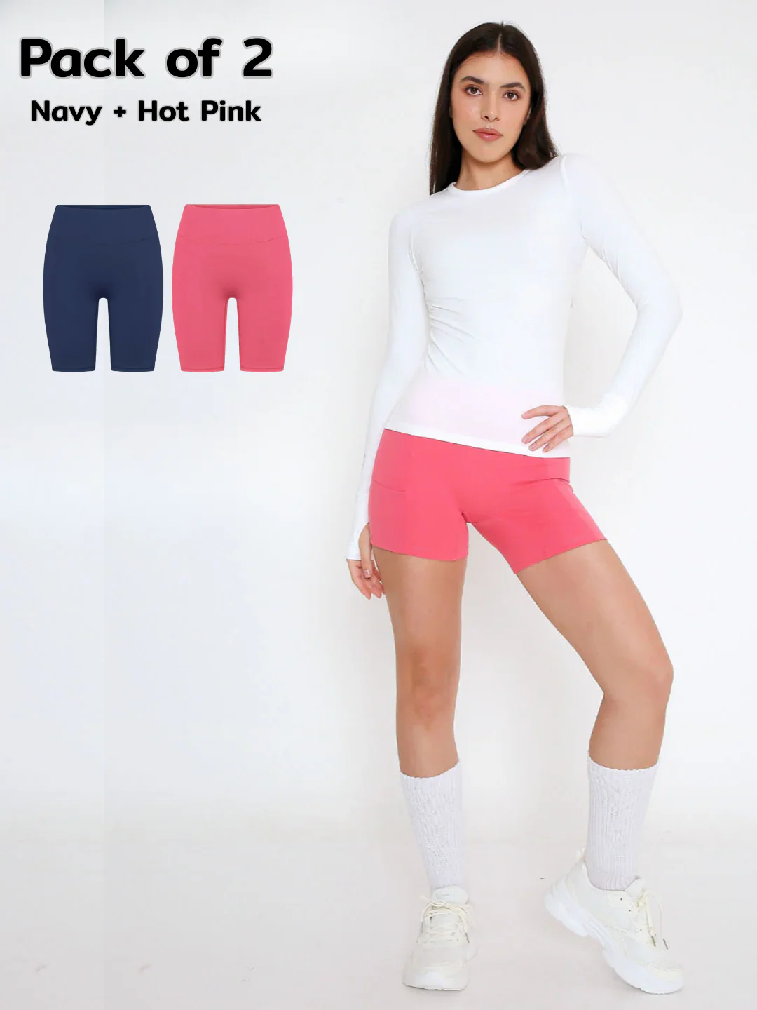 Stretchie™ Biker Shorts - Image 110