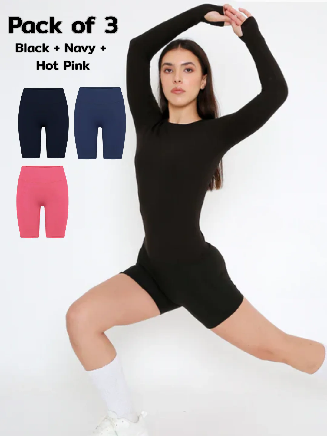 Stretchie™ Biker Shorts - Image 114