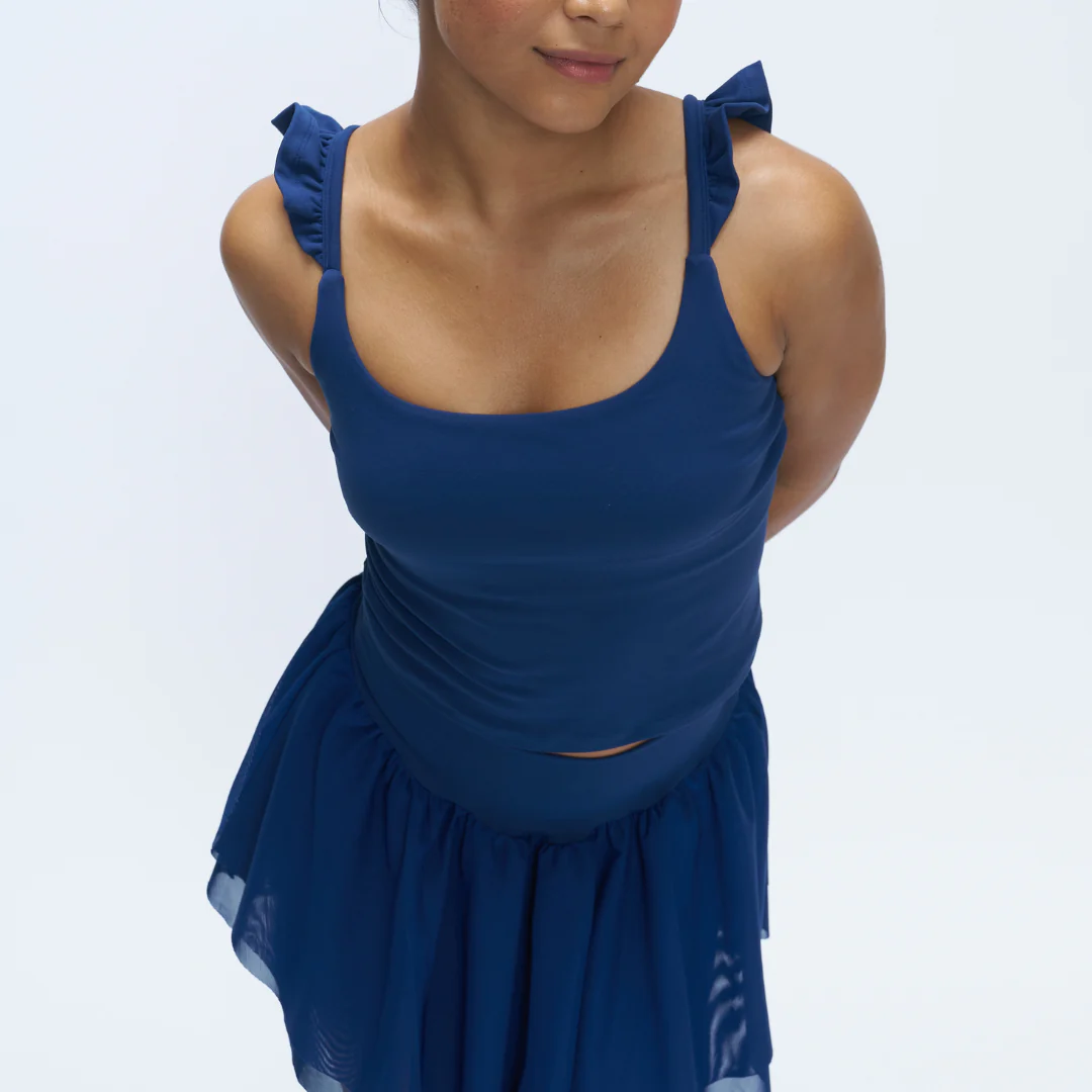 Stretchie™ Frill Tank + Built-In Bra - Image 55