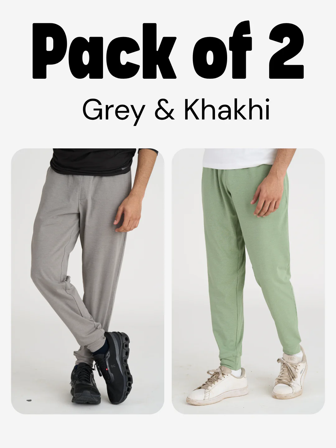 Pack of 2: Men's Workout Pants - Image 46