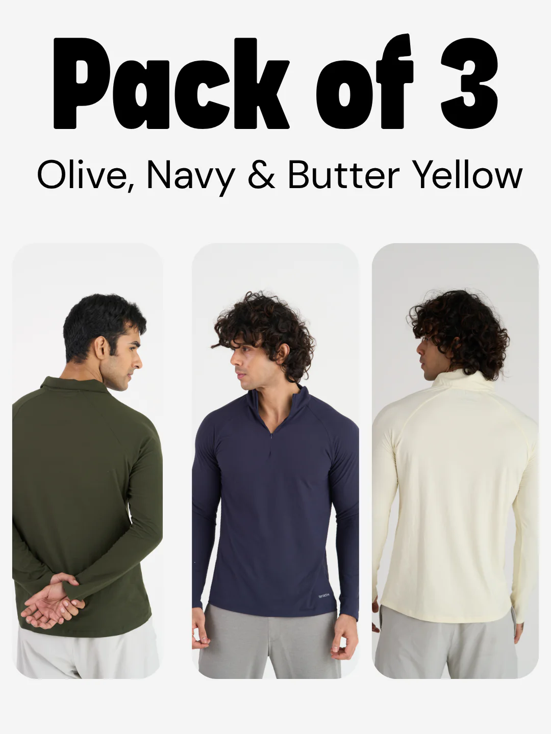 Pack of 3: Men's Cuddle Tee - Image 52