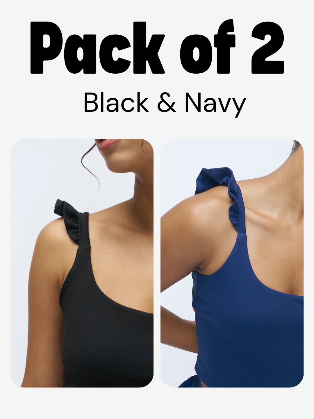 Stretchie™ Frill Tank + Built-In Bra - Image 50