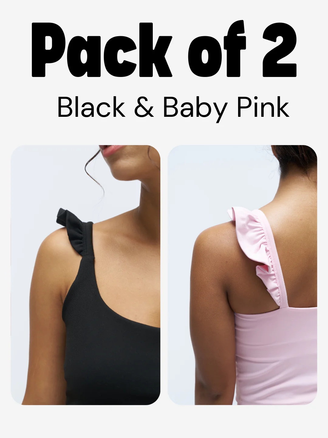 Stretchie™ Frill Tank + Built-In Bra - Image 51