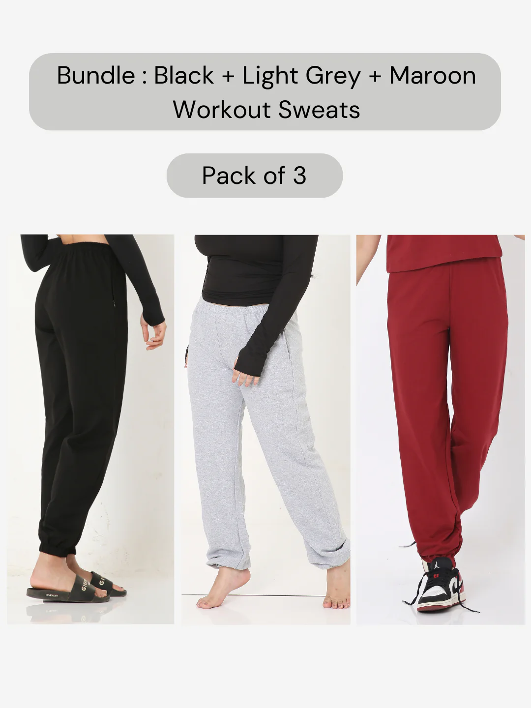 Workout Sweats Bundle : Pack of 2 - Image 86